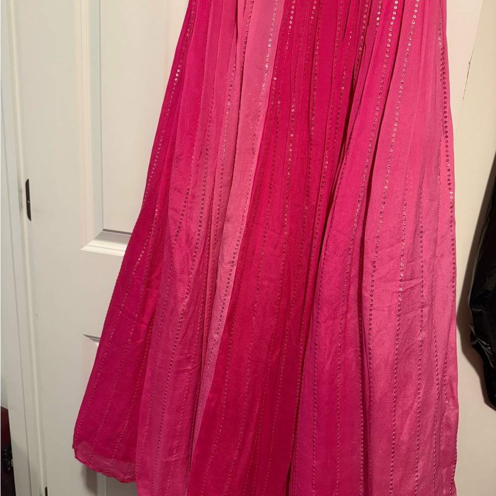 Chamee and Palak Ombré lehenga - pink - Picture 5 of 5